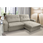 Sofá Onix 2 Lugares 1,90 Metros Veludo - 02 Bege