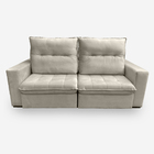 Sofá Onix 2 Lugares 1,90 Metros Veludo - 02 Bege