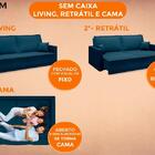 Sofá Opium 1,80m Sem Caixa, Retrátil E Reclinável Velosuede P