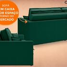 Sofá Opium 1,80m Sem Caixa, Retrátil E Reclinável Velosuede V