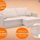 Sofá Opium 2,00m Sem Caixa, Retrátil E Reclinável Velosuede A