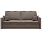 Sofá Opium 2,00m Sem Caixa, Retrátil E Reclinável Velosuede M