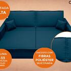 Sofá Opium 2,00m Sem Caixa, Retrátil E Reclinável Velosuede P