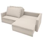 Sofá Opium 2,20m Sem Caixa, Retrátil E Reclinável Velosuede A