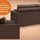 Sofá Opium 2,20m Sem Caixa, Retrátil E Reclinável Velosuede C