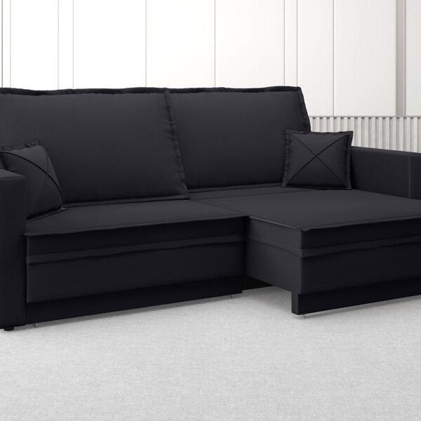 Sofá Opium 2,20m Sem Caixa, Retrátil E Reclinável Velosuede P