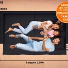 Sofá Opium 2,20m Sem Caixa, Retrátil E Reclinável Velosuede P