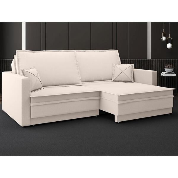 Sofá Opium 2,40m Sem Caixa, Retrátil E Reclinável Velosuede A