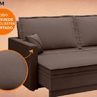 Sofá Opium 2,40m Sem Caixa, Retrátil E Reclinável Velosuede C