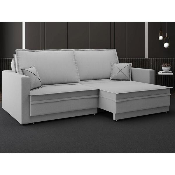 Sofá Opium 2,40m Sem Caixa, Retrátil E Reclinável Velosuede G