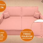 Sofá Opium 2,40m Sem Caixa, Retrátil E Reclinável Velosuede R