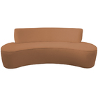 Sofá Orgânico 04 Lugares 230cm Mônaco Bouclé Terracota - Next