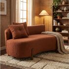 Sofá Orgânico 2 Lugares C/2 Almofadas Curvo Sala Recepção Lun