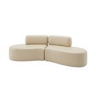 Sofá Orgânico Módulo Curvo Savana Corino Modena - Montanari's