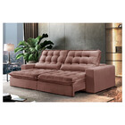 Sofá Orion 4 Lugares Retrátil E Reclinável 2.50m Zara