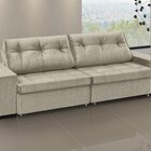 Sofá Orion - Retrátil / Reclinável 280 Cm Veludo Marfim