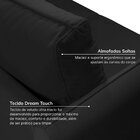 Sofá Orquídea 2 Lugares Veludo Cabecasa Madeiraoriginals Preto