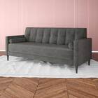 Sofá Oscar 3 Lugares – Legacy Sofas - Cinza Escuro