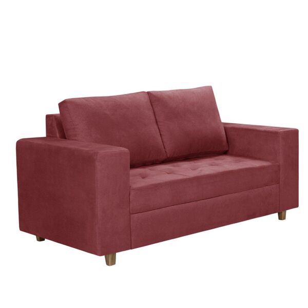 Sofá Ouro Preto 2 lugares Bordô