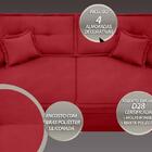 Sofá Palermo 2,00m Assento Retrátil E Reclinável Velosuede Ve