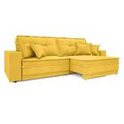 Sofá Palermo 2,00m Retrátil E Reclinável Velosuede Canario -