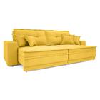 Sofá Palermo 2,00m Retrátil E Reclinável Velosuede Canario -