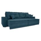 Sofá Palermo 2,40m Retrátil E Reclinável Velosuede Royal - Ne