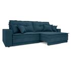 Sofá Palermo 2,60m Retrátil E Reclinável Velosuede Royal - Ne