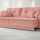 Sofá Palermo 2,80m Assento Retrátil E Reclinável Velosuede Ro