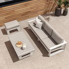 Sofá para Jardim Las Vegas 3 lugares Alumínio Naterial