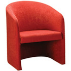 Sofá Para Recepção De Escritório Linha Recepção Blenda Vermel