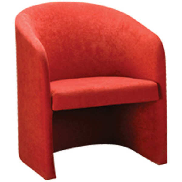 Sofá Para Recepção De Escritório Linha Recepção Blenda Vermel