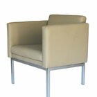 Sofá Para Recepção De Escritório Linha Recepção Light Bege Am