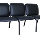 Sofá Para Recepção De Escritório Linha Recepção Plus Preto