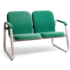 Sofá Para Recepção De Escritório Linha Recepção Ramses Verde