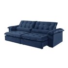 Sofá Para Sala De Estar 02 Lugares Retrátil E Reclinável 1,80