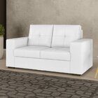 Sofá Para Sala De Estar 02 Lugares San Diego Branco