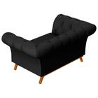 Sofá Para Sala De Estar 150cm 1 Lugar Base Madeira Império B-