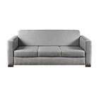 Sofá Para Sala De Estar 3 Lugares 200cm Basic Cinza Claro