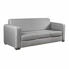 Sofá Para Sala De Estar 3 Lugares 200cm Basic Cinza Claro