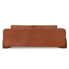 Sofá Para Sala De Estar Fixo 2 Lugares Djon Cobre