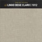 Sofá Para Sala De Estar Fixo 4 Lugares Aquiles Luxo Bege Claro