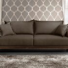 Sofá Para Sala De Estar Fixo 4 Lugares Argos Chumbo