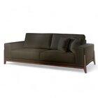 Sofá Para Sala De Estar Fixo 4 Lugares Magnus Luxo Chumbo