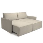 Sofá Para Sala De Estar Retrátil 198cm X 85cm Tecido Safira 0