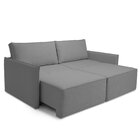 Sofá Para Sala De Estar Retrátil 198cm X 85cm Tecido Safira P