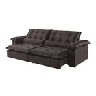 Sofá Para Sala De Estar Retrátil E Reclinável 200cm Florença