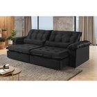 Sofá Para Sala De Estar Retrátil E Reclinável 200cm Florença