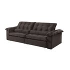 Sofá Para Sala De Estar Retrátil E Reclinável 250cm Florença