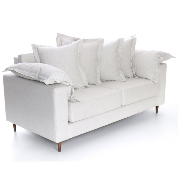 Sofá Para Sala Inteiro 2 00 Metros Modelo Porto Acompanha 6 A